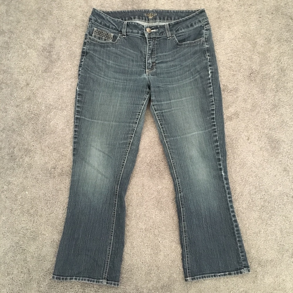 Riders by Lee Midrise Bootcut Blue Jeans, 14P